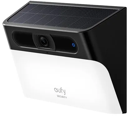 Eufy Solar Wall Light Cam S120, Svart