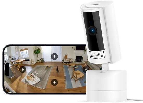 Ring Pan-Tilt Indoor Cam - White